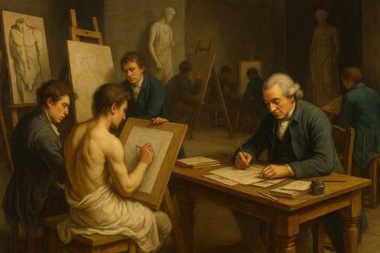 El papel de la Real Academia de Bellas Artes: los primeros manuales de dibujo académicos